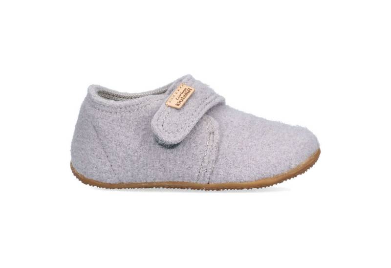 Living Kitzbühel Living Kitzbühel Babyklettschuh unifarben Lichtgrau Slipper von Living Kitzbühel