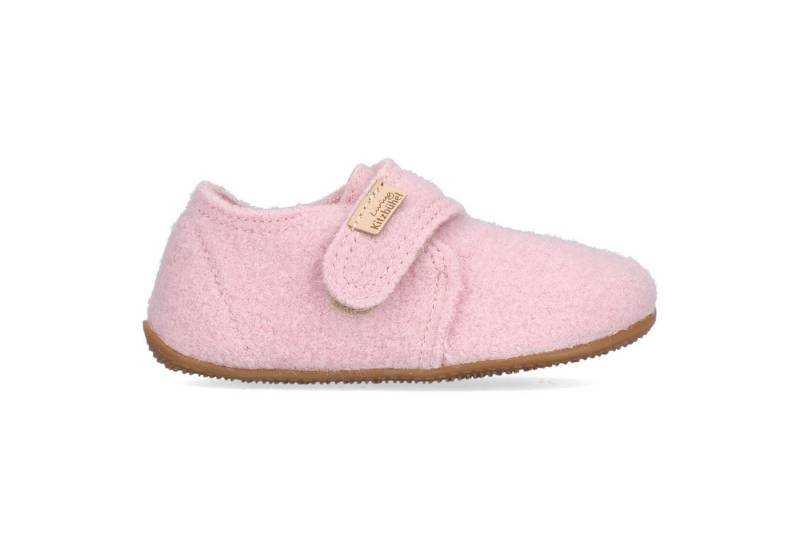 Living Kitzbühel Living Kitzbühel Babyklettschuh unifarben Rosa Slipper von Living Kitzbühel