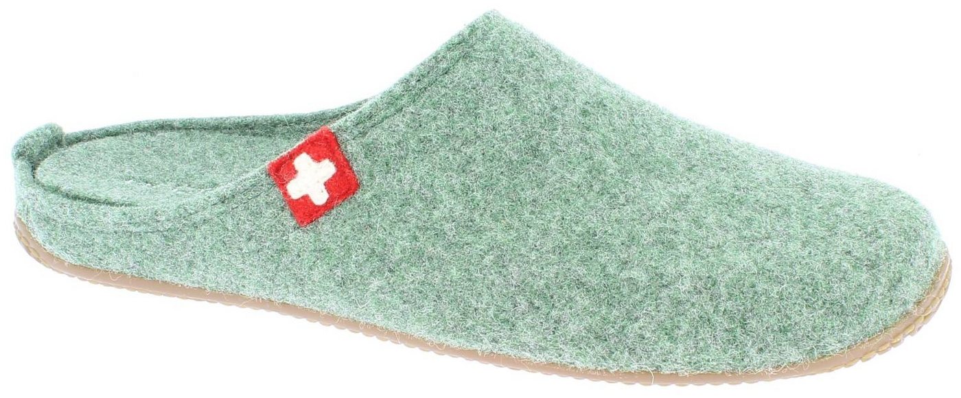 Living Kitzbühel Living Kitzbühel Pantoffel Filz Schweizer Kreuz Forest Slipper von Living Kitzbühel