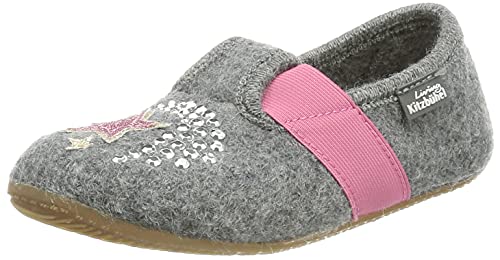 Living Kitzbühel Mädchen 4020-0610-31 Slipper, Grau, 31 EU von Living Kitzbühel