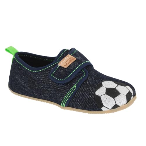 Living Kitzbühel - Soccer Champ - Hausschuh (32 EU Marine) von Living Kitzbühel
