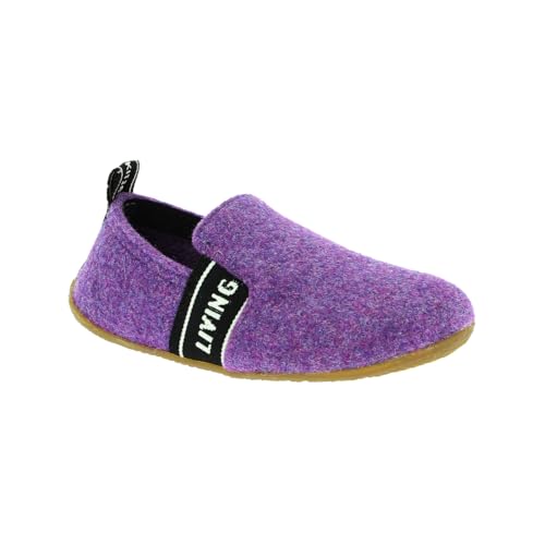 Living Kitzbühel - T-Modell Filz - Hausschuh (40 EU Purple magic) von Living Kitzbühel