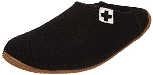 Living Kitzbühel Unisex 4030-0900 Slipper, schwarz, 44 EU von Living Kitzbühel