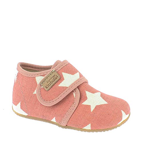 Living Kitzbühel Unisex Baby 3118 Hausschuhe, Pink (Dark Rose Cloud 329), 18 EU von Living Kitzbühel