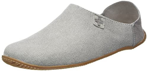 Living Kitzbühel Unisex Pantoffel Kreuz & Lederkappe Hausschuh, Stone, 46 EU von Living Kitzbühel