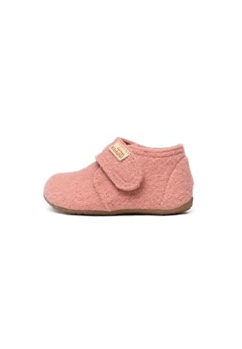 Living Kitzbühel Weiche Baby Hausschuhe aus Schurwolle | Atmungsaktive Krabbelschuhe | rutschfeste Lauflernschuhe für Jede Jahreszeit | Handgefertigt in Europa ash Rose, 29 von Living Kitzbühel