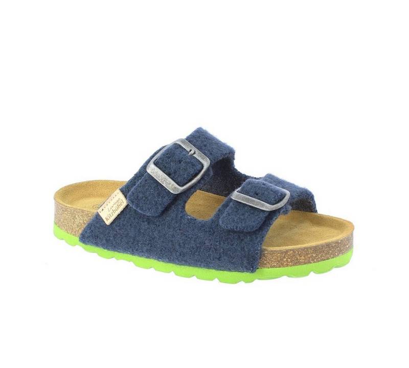 Living Kitzbühel Wooly Wonder Kids dunkelblau Kinder (28-38) Hausschuh von Living Kitzbühel