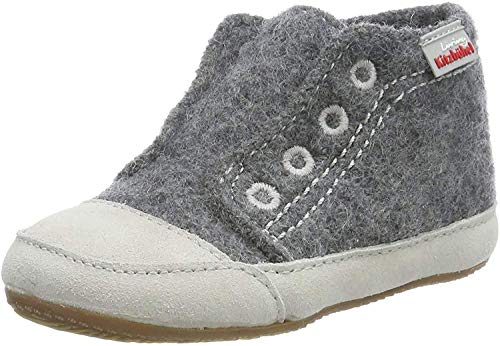 Living Kitzbuhel Canvas Hohe Hausschuhe, Grau (610 grau), 31 EU von Living Kitzbühel