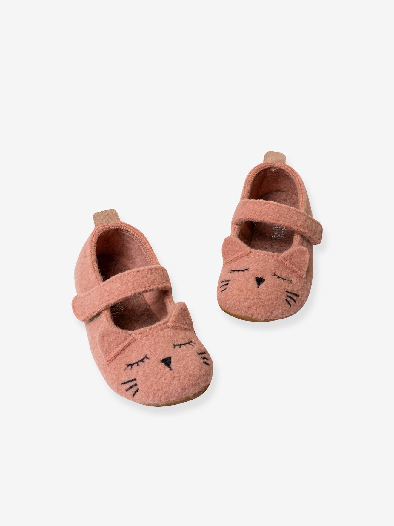 Hausschuhe schlafendes Kätzchen Mädchen Living Kitzbühel von Living Kitzbuhel