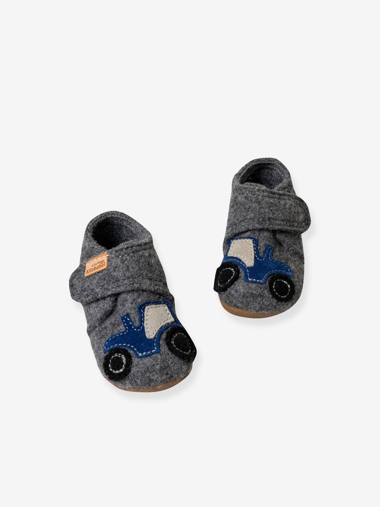 Klett-Hausschuhe Trollo Traktor Jungen Living Kitzbühel von Living Kitzbuhel