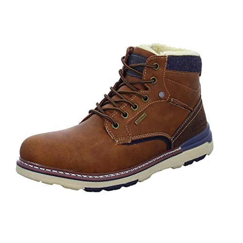 living UPDATED LD-0102C Herren Schnürstiefelette Warmfutter, Größe 45 von living Updated