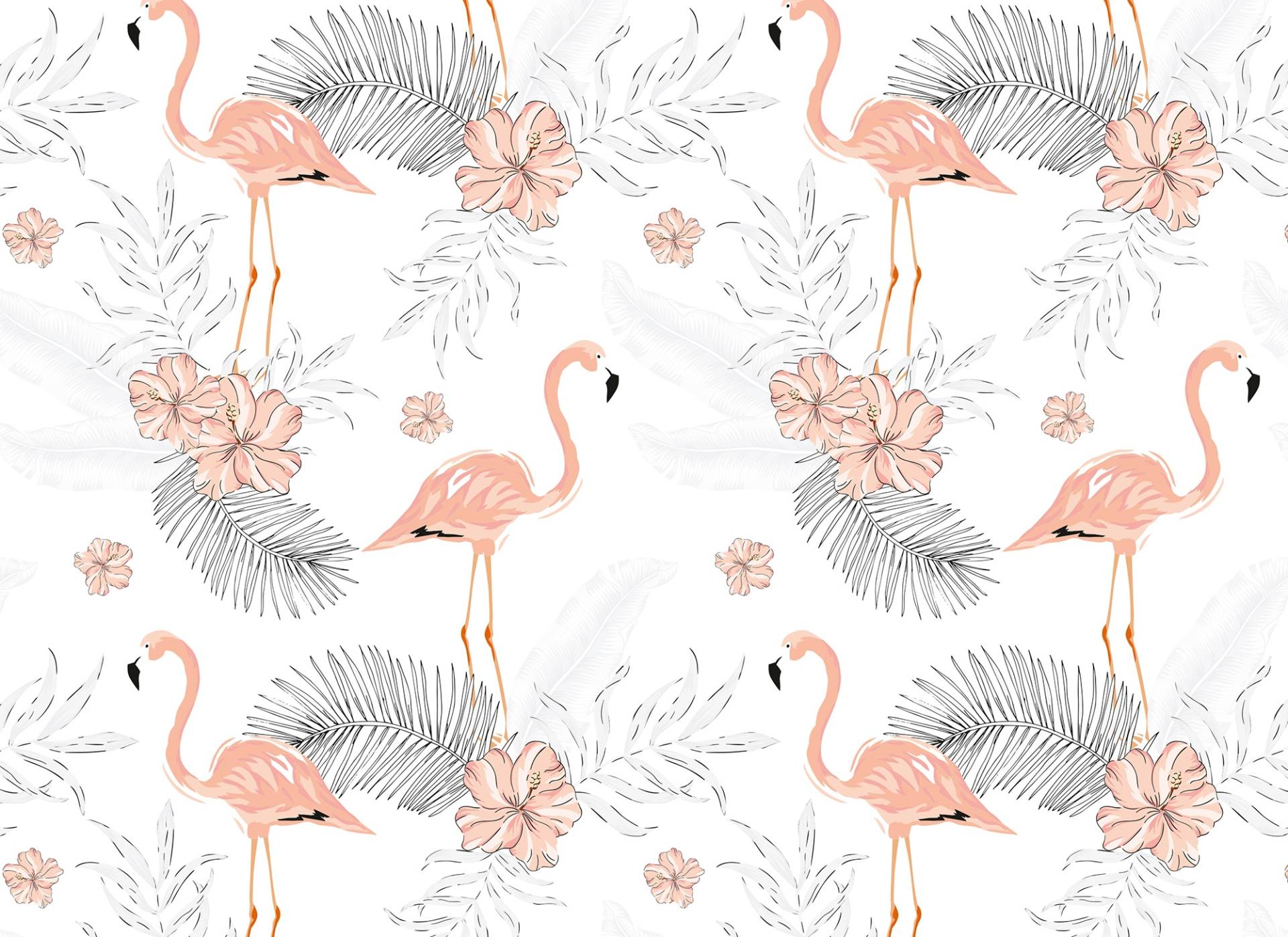 living walls Fototapete "Designwalls Tropical Vibes 2" glatt Vlies, Wand, Schräge, Decke von Living Walls