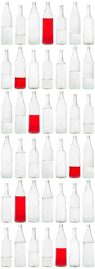 living walls Fototapete "Glasflaschen" glatt FSCÂ von Living Walls