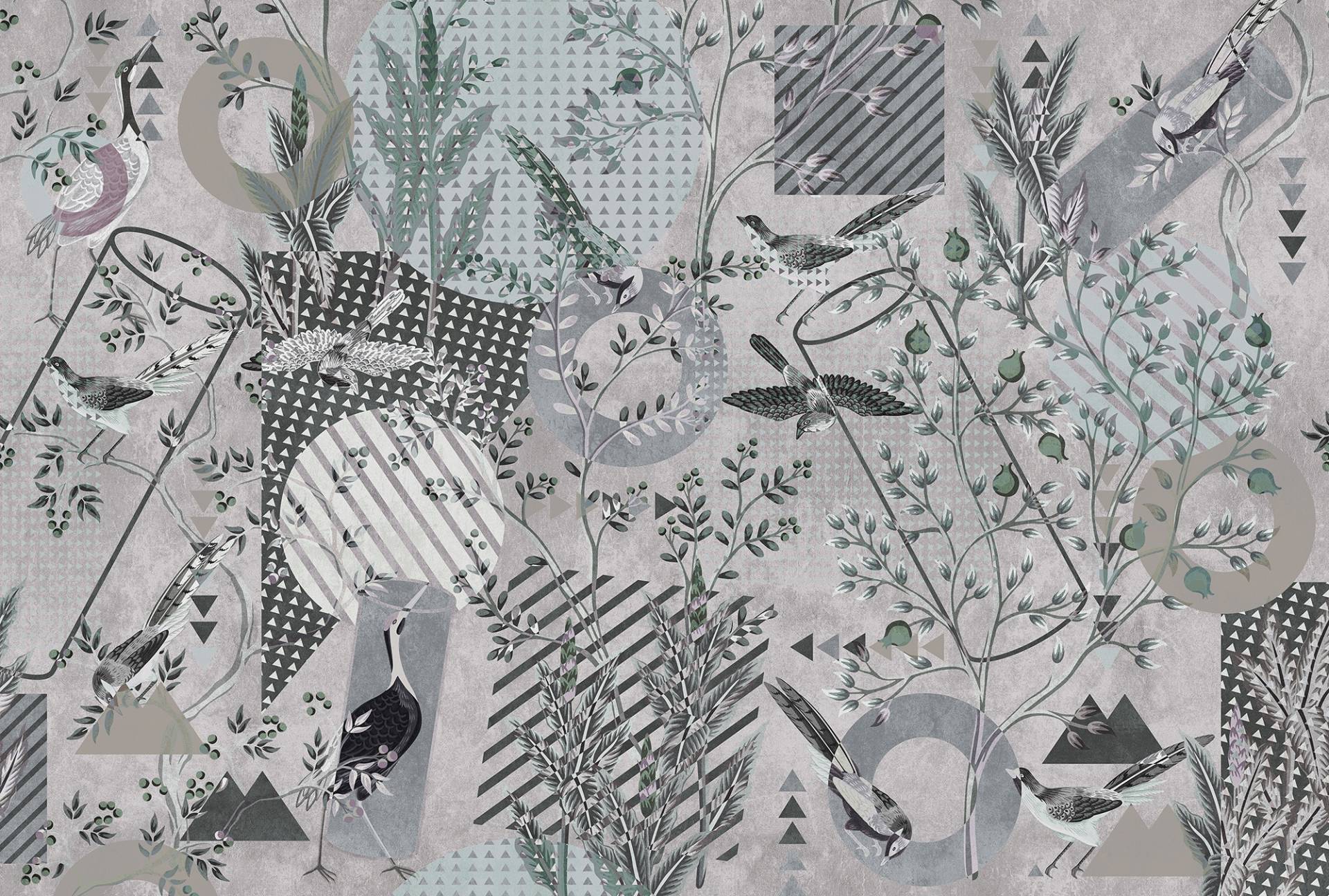 living walls Fototapete "Walls by Patel Bird`s Playground" glatt Vlies, Wand von Living Walls