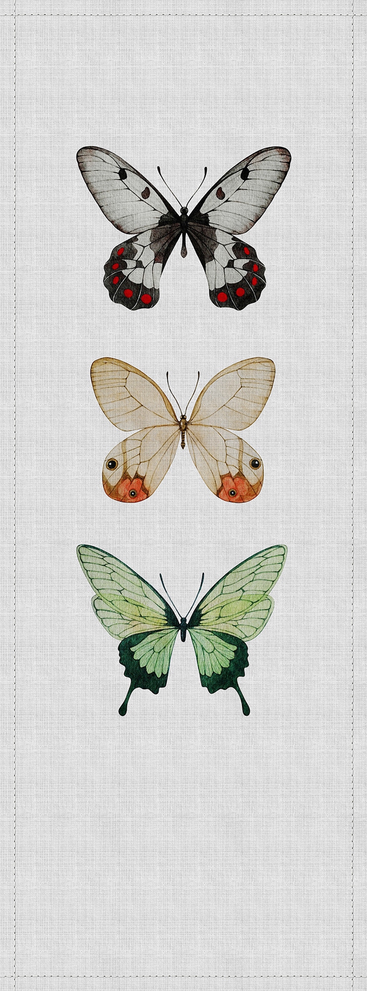 living walls Fototapete "Walls by Patel Buzz Panels 2" glatt Vlies, Wand, Schräge von Living Walls