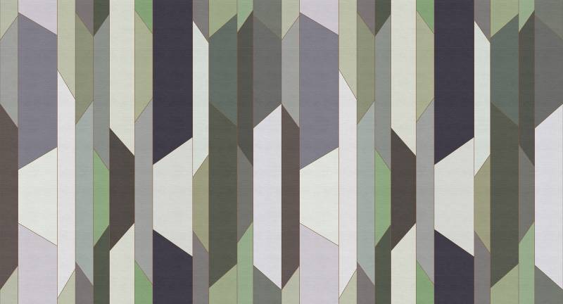 living walls Fototapete "Walls by Patel Fold 1" glatt Vlies, Wand, Schräge von Living Walls