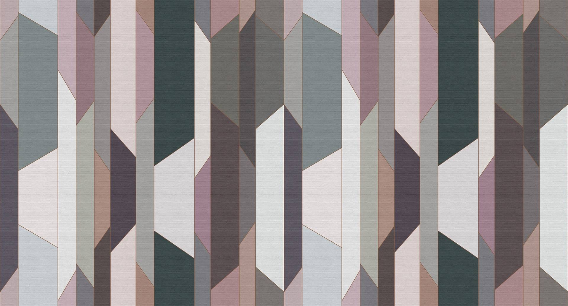 living walls Fototapete "Walls by Patel Fold 2" glatt Vlies, Wand, Schräge von Living Walls