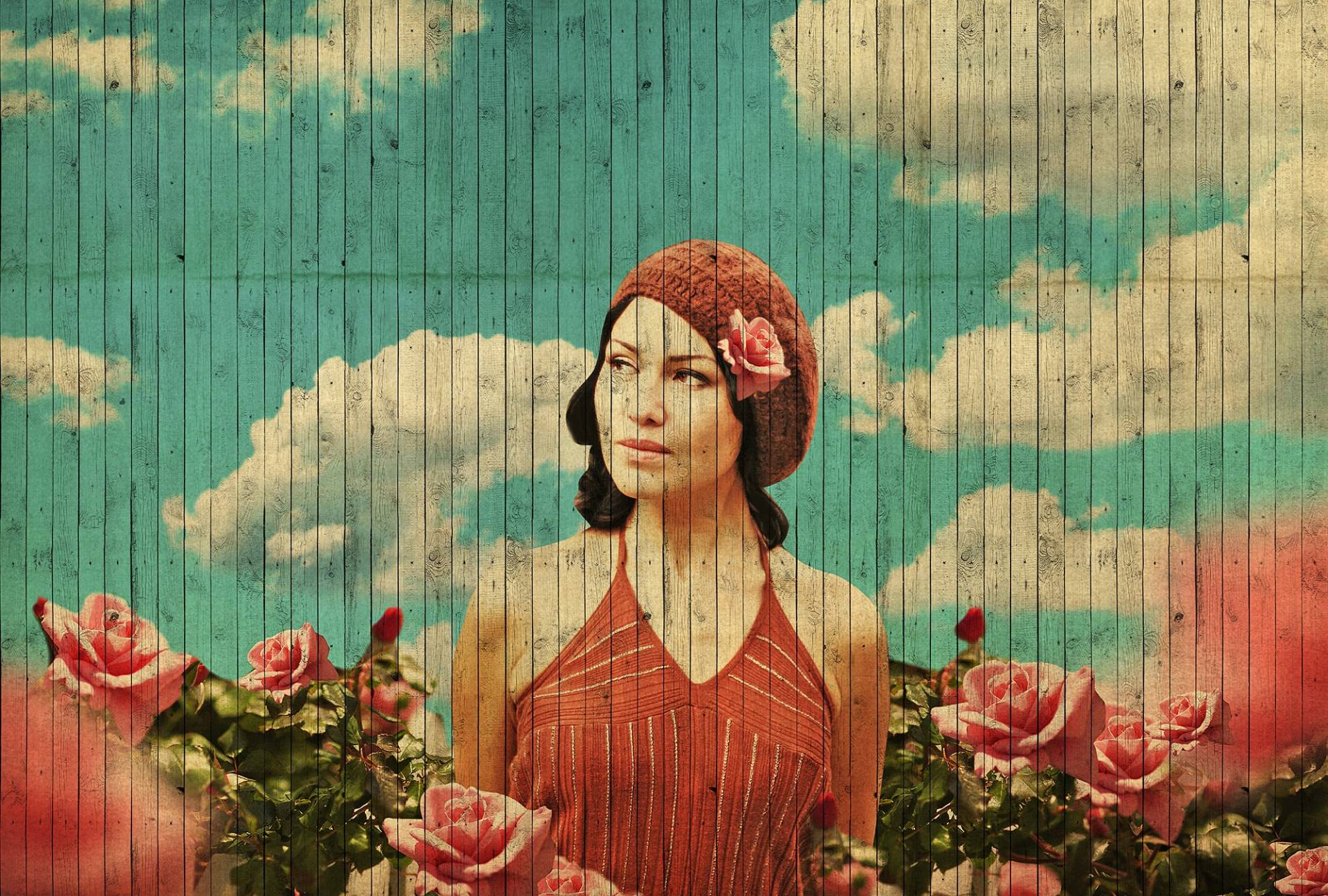 living walls Fototapete "Walls by Patel Havana 2" glatt Vlies, Wand, Schräge von Living Walls