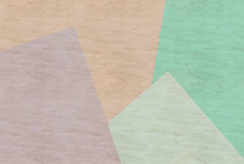 living walls Fototapete "Walls by Patel Inlay 1" glatt Vlies, Wand, Schräge von Living Walls