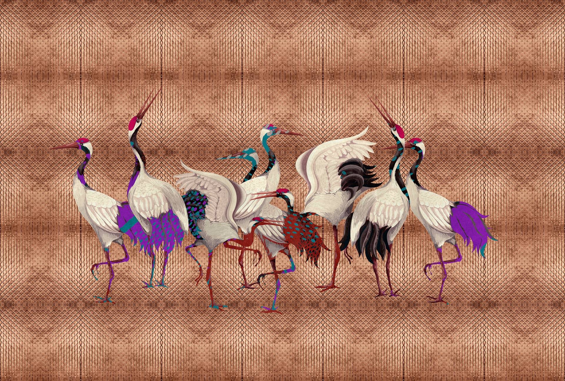 living walls Fototapete "Walls by Patel Land Of Happiness" glatt Vlies, Wand von Living Walls