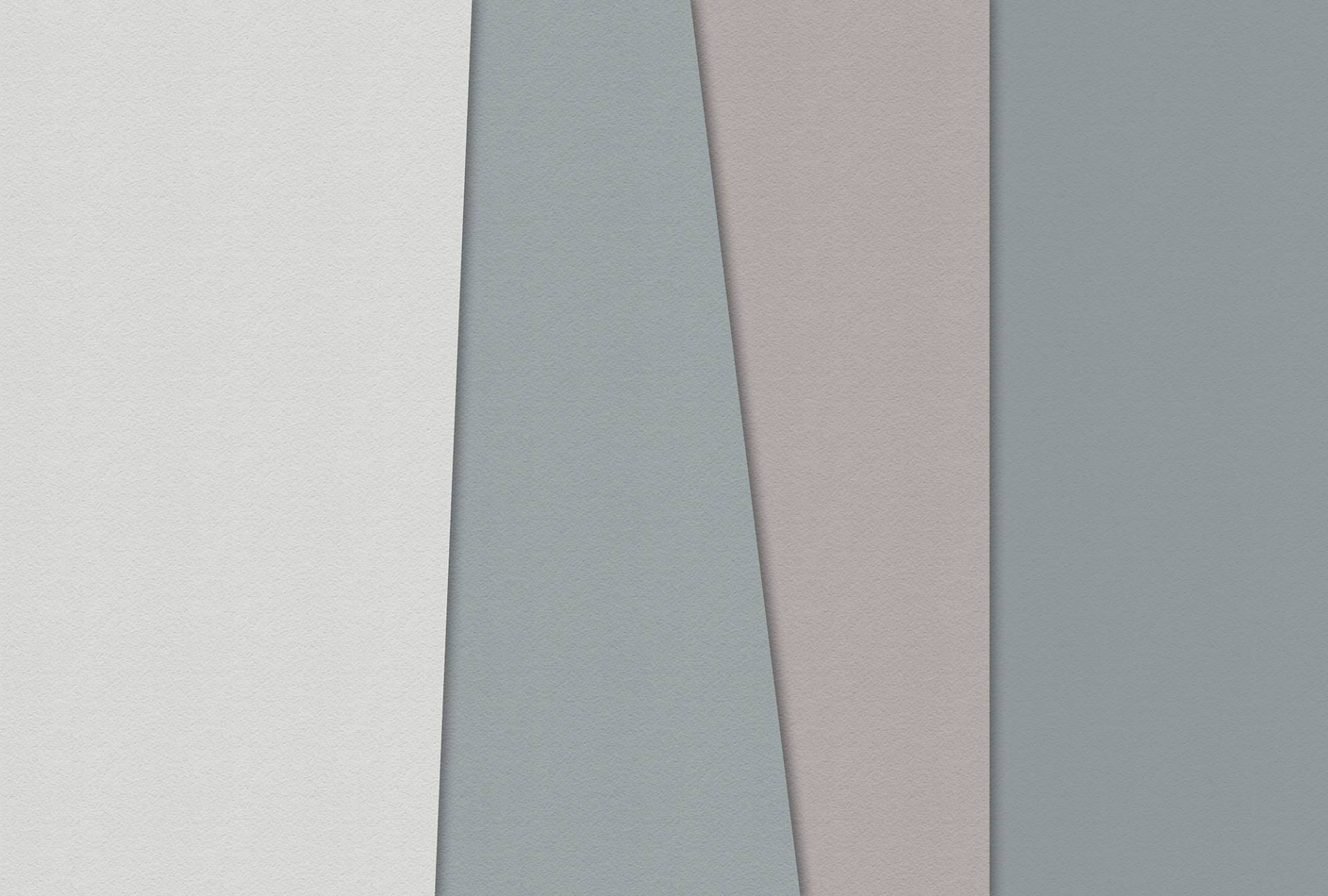 living walls Fototapete "Walls by Patel Layered Paper 1" glatt Vlies, Wand, Schräge von Living Walls