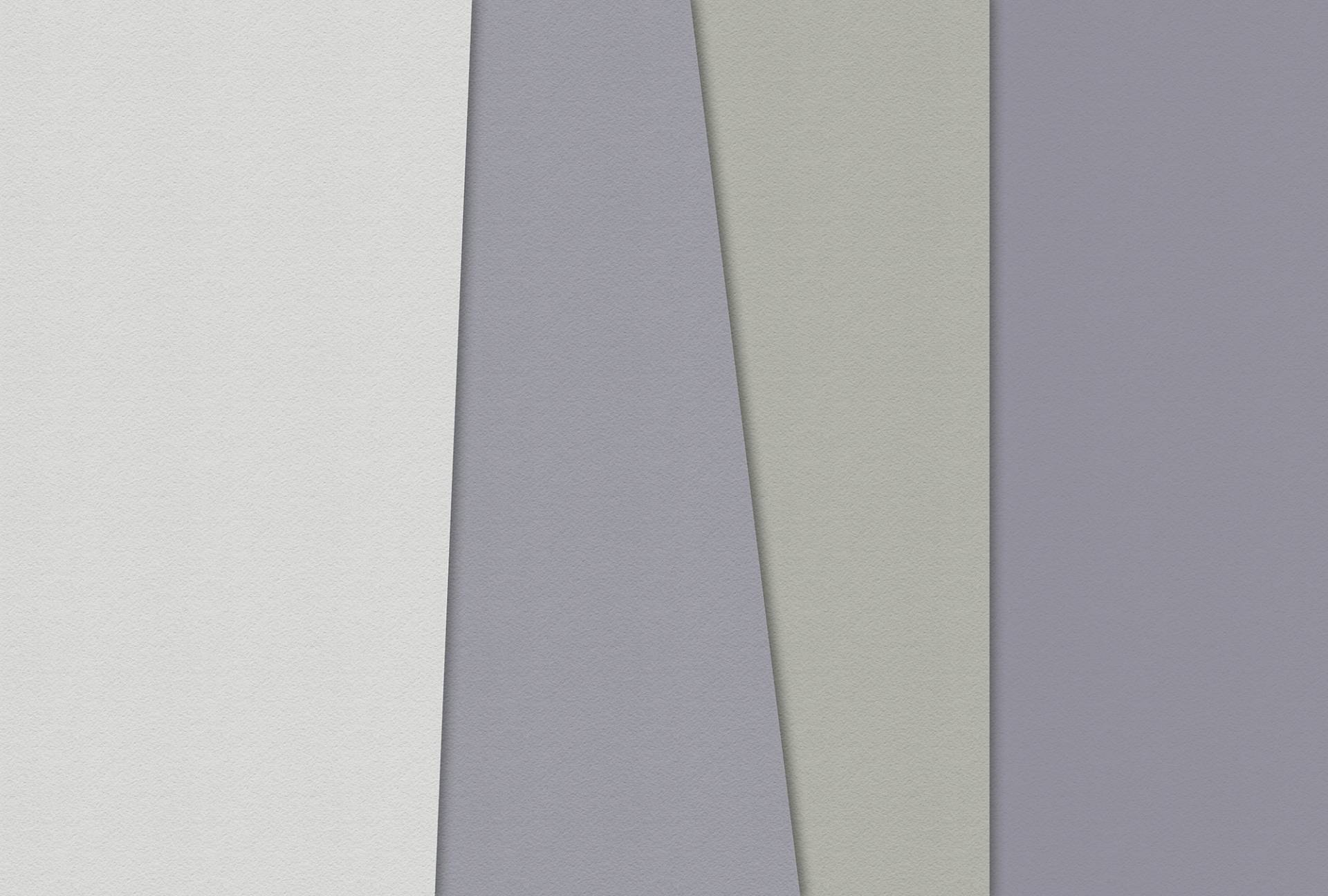 living walls Fototapete "Walls by Patel Layered Paper 2" glatt Vlies, Wand, Schräge von Living Walls