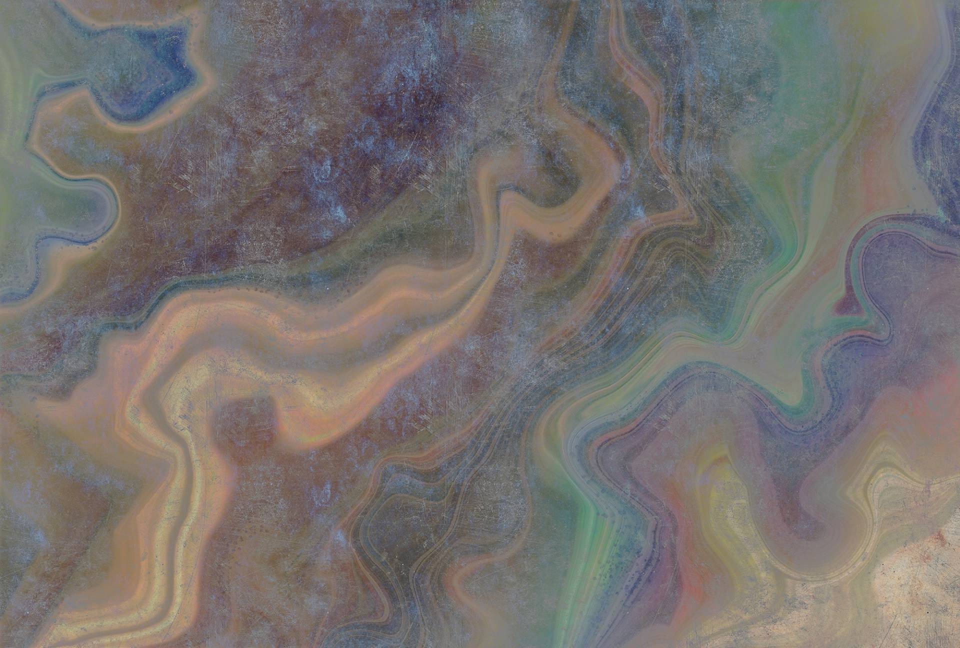 living walls Fototapete "Walls by Patel Marble 2" glatt Vlies, Wand, Schräge von Living Walls