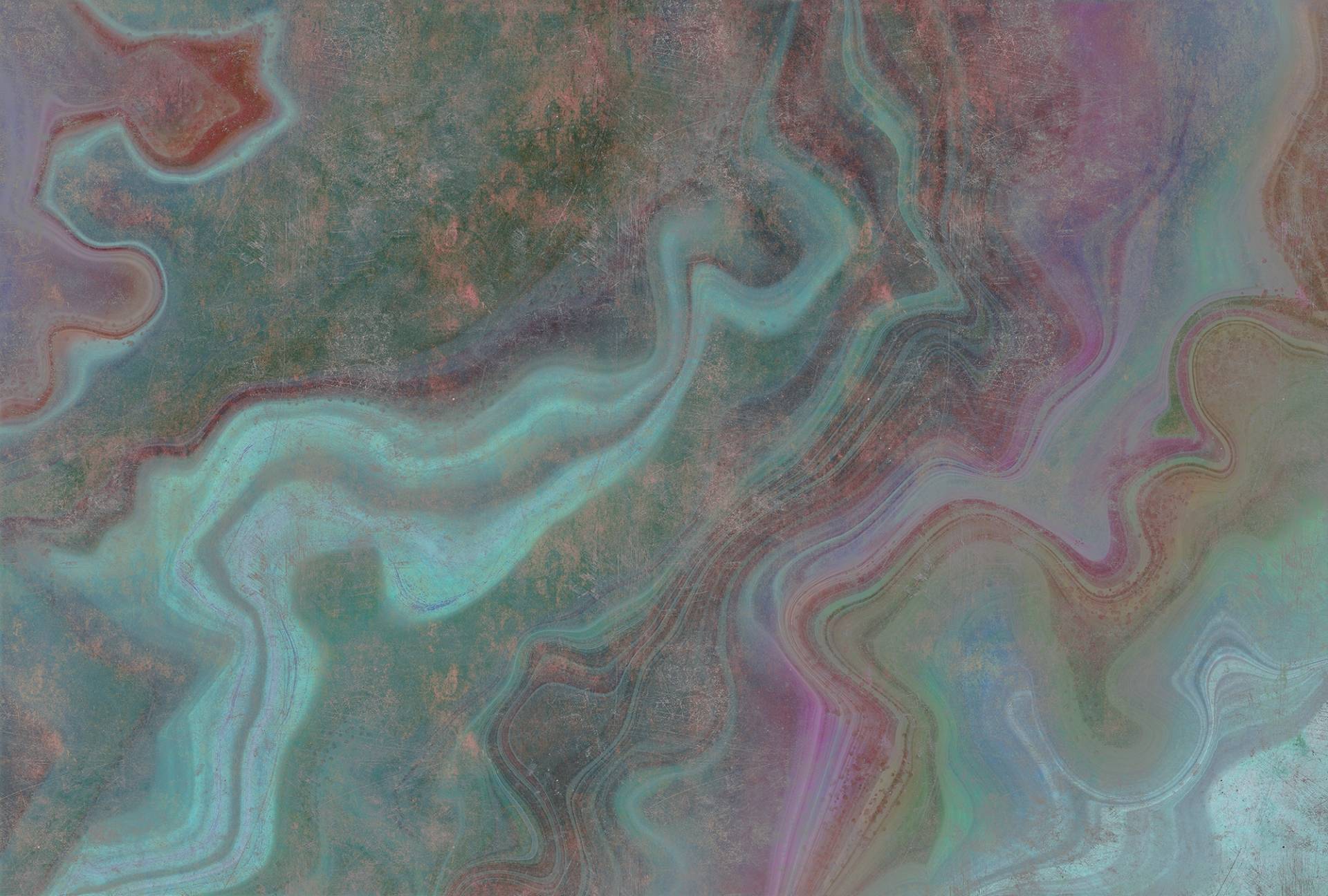 living walls Fototapete "Walls by Patel Marble 3" glatt Vlies, Wand, Schräge von Living Walls