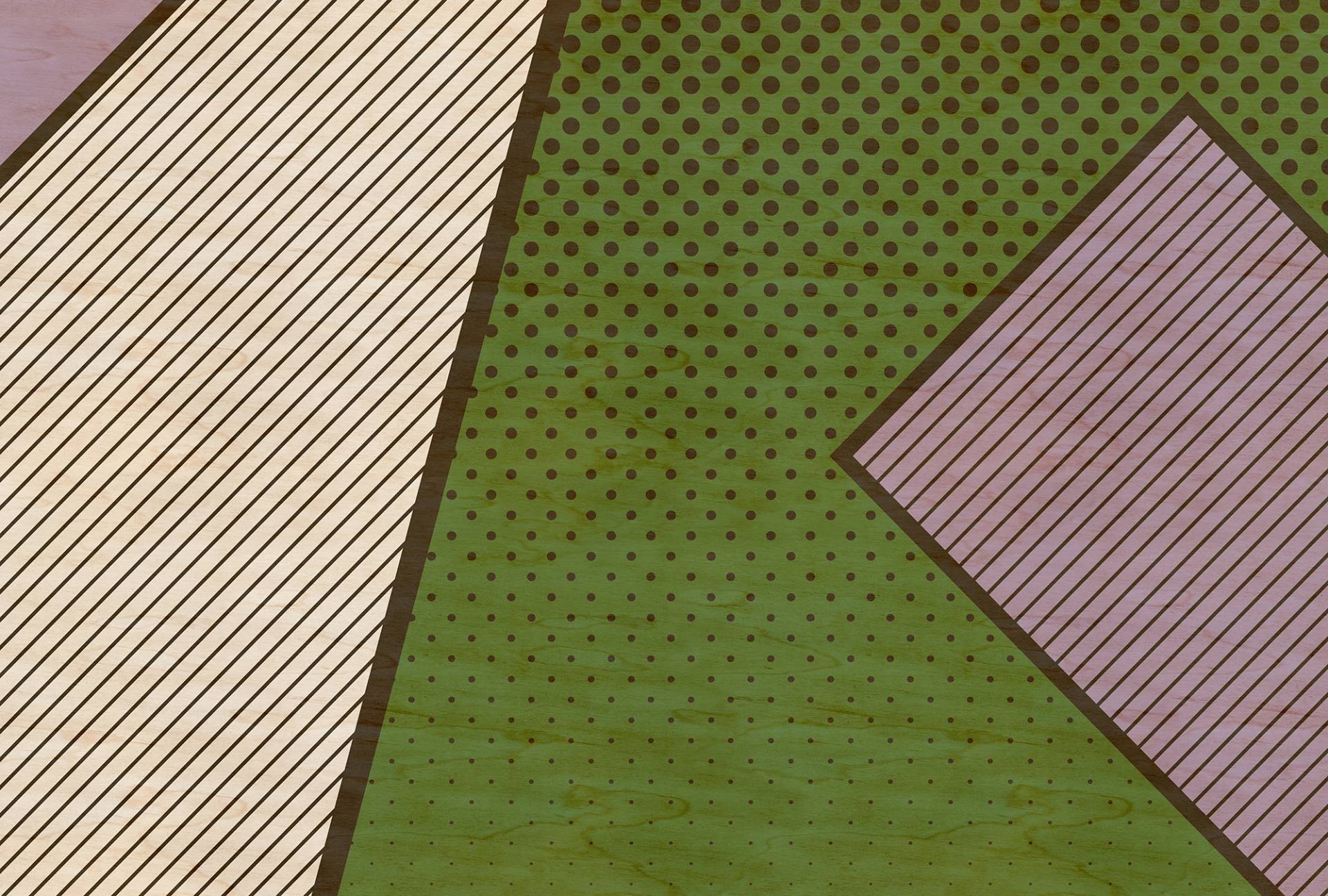living walls Fototapete "Walls by Patel Pattern Play 3" glatt Vlies, Wand, Schräge von Living Walls
