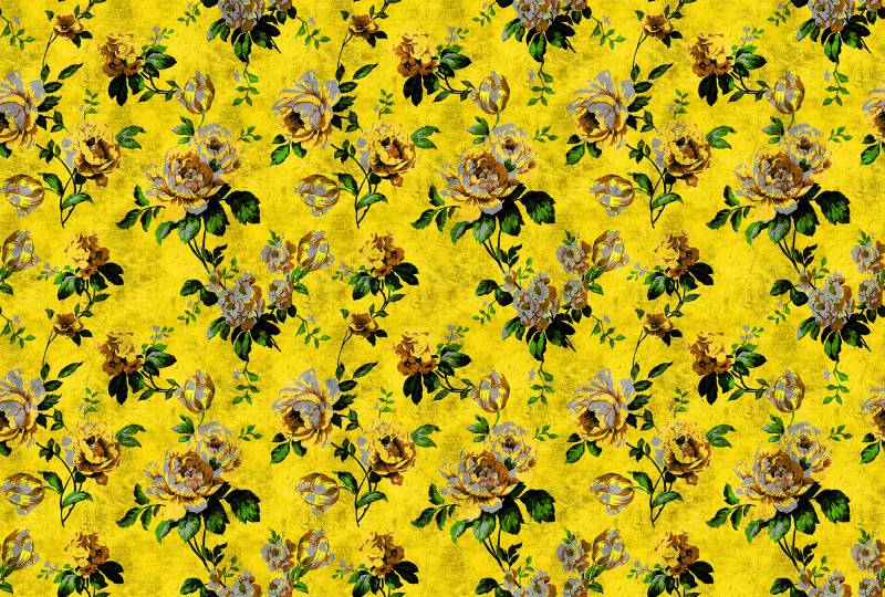 living walls Fototapete "Walls by Patel Wild Roses 5" glatt Vlies, Wand, Schräge von Living Walls