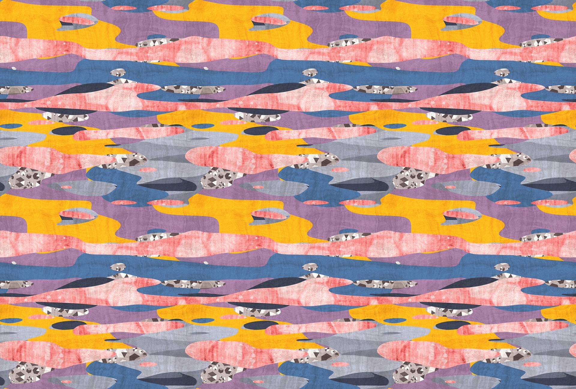 living walls Fototapete "Walls by Patel Zimbabwe" glatt Vlies, Wand von Living Walls