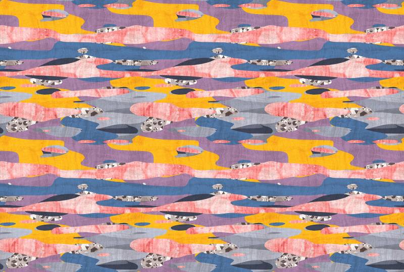 living walls Fototapete "Walls by Patel Zimbabwe" glatt Vlies, Wand von Living Walls