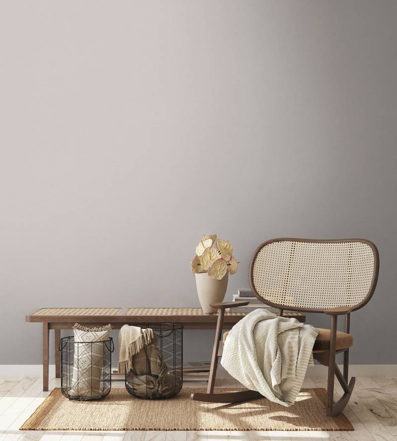 living walls Vliestapete "House of Turnowsky Designer Unitapete" matt leicht strukturiert Einfarbig von Living Walls