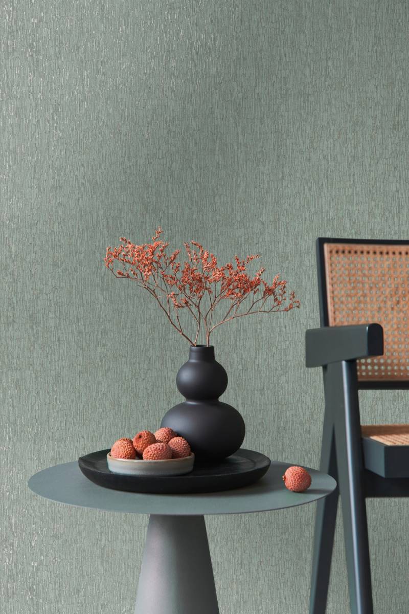 living walls Vliestapete "Smart" leicht glänzend glatt Vliestapete Steintapete für Schlafzimmer Küche Wohnzimmer Stein-Optik von Living Walls