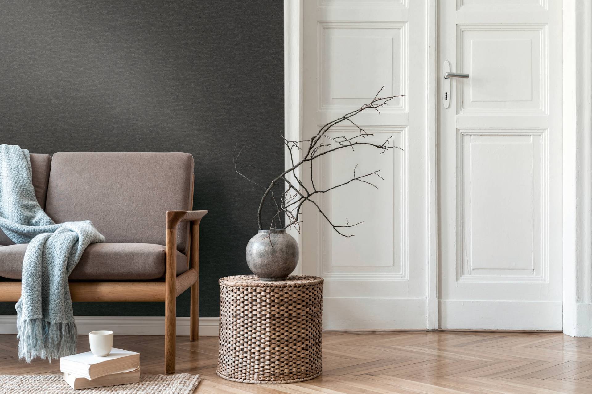 living walls Vliestapete "Strukturtapete aus Betonoptik -Moderne Vliestapete" matt strukturiert von Living Walls