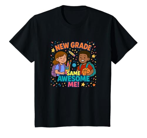 New Grade, Same Awesome Me - Back to School Kids Apparel T-Shirt New Grade, Same Awesome Me - Back to School Kids Apparel T-Shirt von Living2Serve Inspired