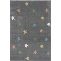 LIVONE Kinderteppich Happy Rugs Fame silbergrau/multi von Livone