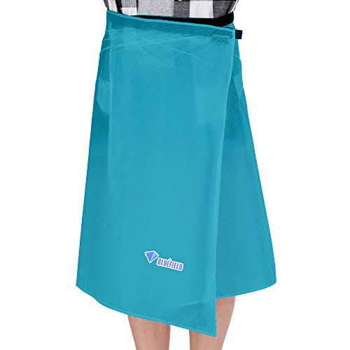 Lixada Ultra Light Dünner Regenrock wasserdichte Kilt Regenhose Packable Windschutz Kilt Rock von Lixada