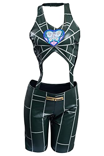 Anime Adventure Jolyne Cujoh Stone Ocean Halloween Karneval Anzug Uniform Outfit Cosplay Kostüm Damen M von Lixinya