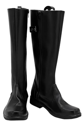 Lixinya Anime Halloween Karneval Schuhe Cosplay Lange Stiefel 43 von Lixinya