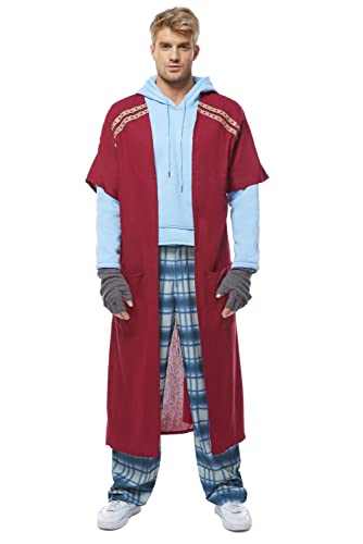 Lixinya Final Assembly Odinson Uniform Outfit Cosplay Kostüm Herren (Rot, 4XL) von Lixinya