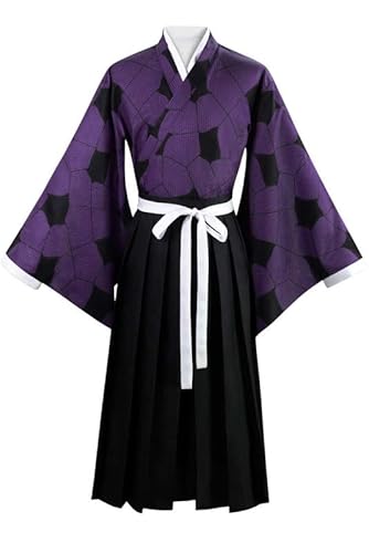 Lixinya Kokushibo Anime Cosplay Kostüm Unisex Kimono Uniform Outfits Halloween Karneval Anzug Herren S von Lixinya