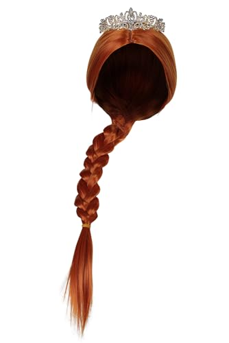Lixinya Mittelalter Cartoon Cosplay Kostüm Perückenkrone Anime Party Bekleidung Accessory Damen von Lixinya