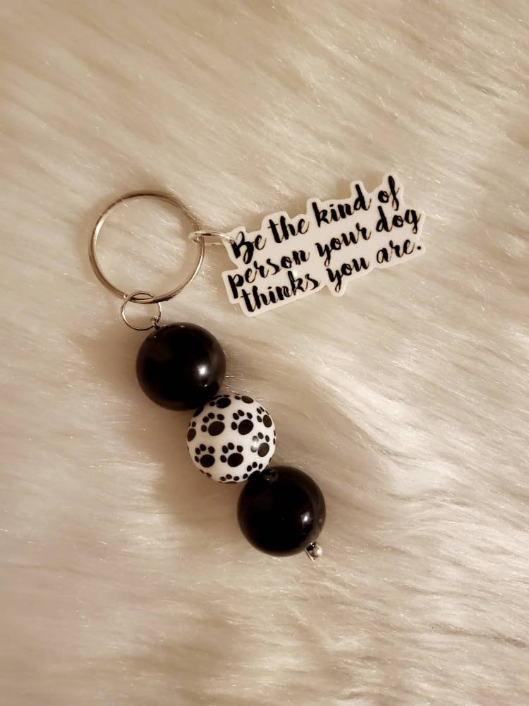 Hundeliebhaber Schlüsselanhänger, Geschenk, Hund Mama, Be The Kind Of Person Ihr Denkt Sie Sind, Muttertag Geschenk Für Hundebesitzer, Neuer von LizAndLea