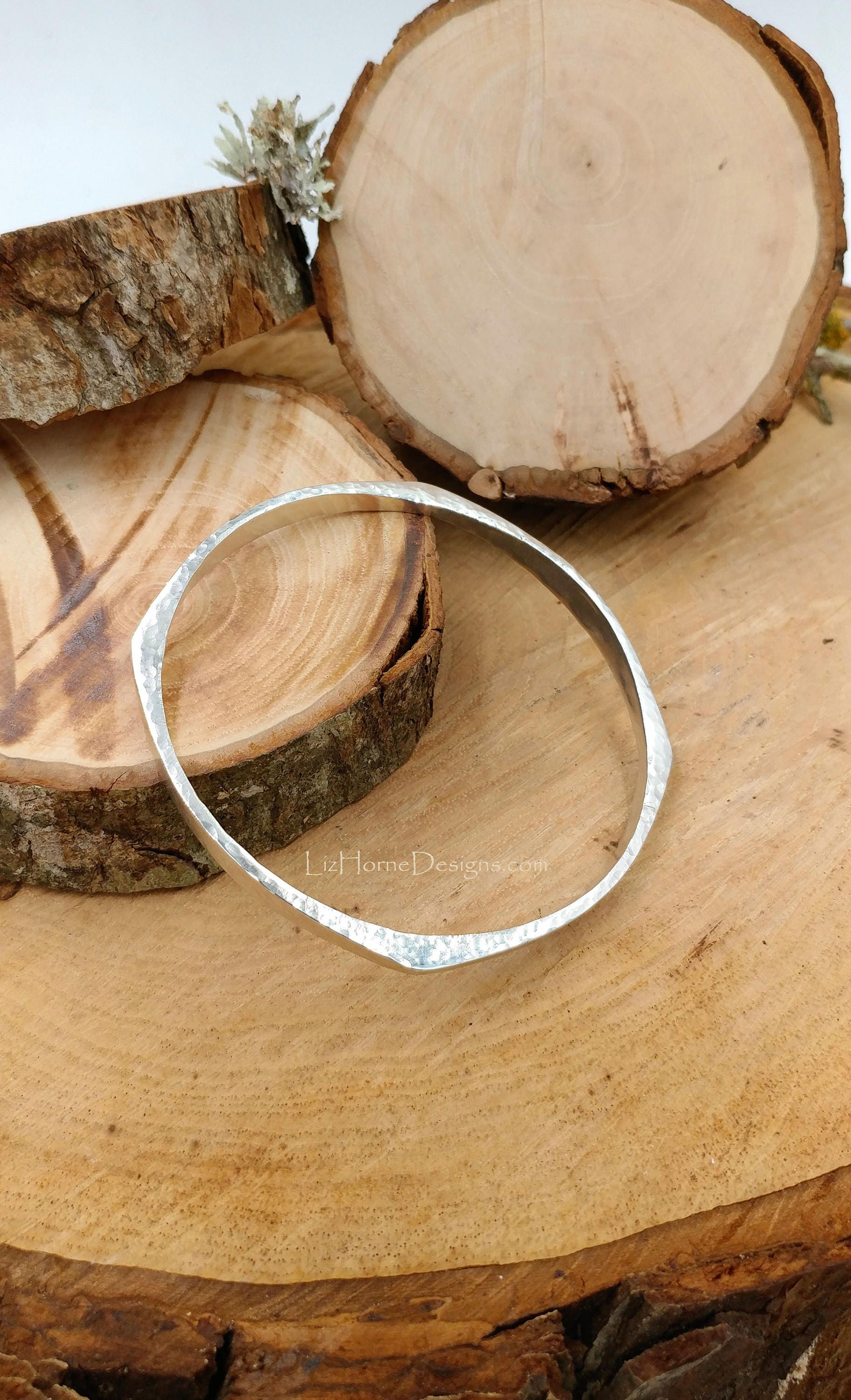 Armreif Aus Sterlingsilber Armreif Aus Sterlingsilber von LizHorneDesigns