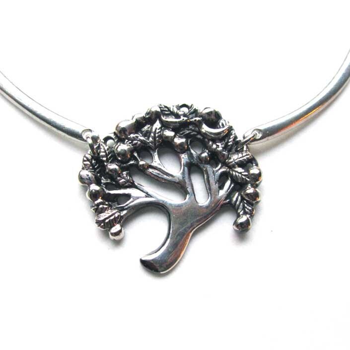 Baum Des Lebens Halskette Zinn Original Schmuck Aussage Halsband Baum Des Lebens Halskette Zinn Original Schmuck Aussage Halsband von LizaPaizisCreations