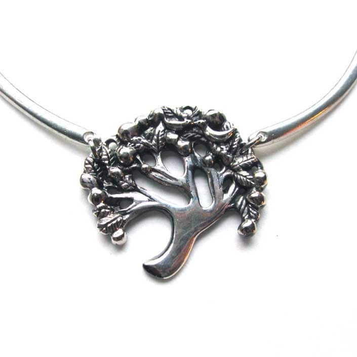 Baum Des Lebens Halskette Zinn Original Schmuck Aussage Halsband Baum Des Lebens Halskette Zinn Original Schmuck Aussage Halsband von LizaPaizisCreations
