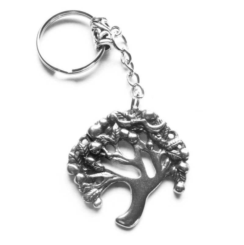 Baum Des Lebens Zinn Keyring Keychain Totem Charme Keyfob Handwerker Design Baum Des Lebens Zinn Keyring Keychain Totem Charme Keyfob Handwerker Design von LizaPaizisCreations