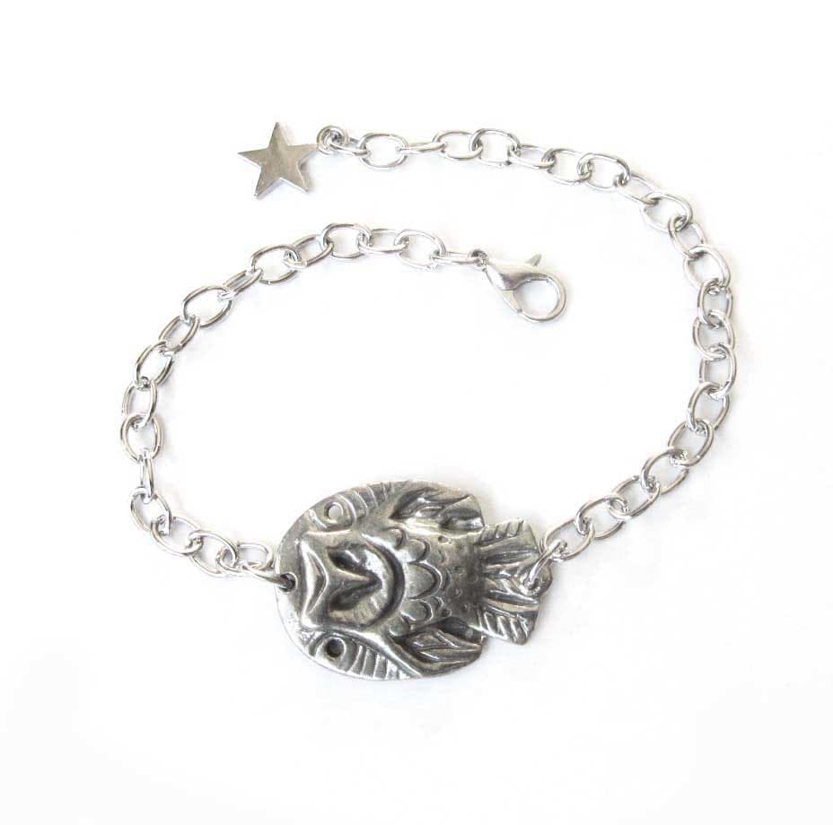 Scheune Eule Armband Handwerker Armreif Totem Schmuck Scheune Eule Armband Handwerker Armreif Totem Schmuck von LizaPaizisCreations