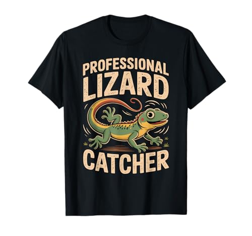 Vintage Profi Eidechsenfänger Lustiger Gecko Kinder T-Shirt Vintage Profi Eidechsenfänger Lustiger Gecko Kinder T-Shirt von Lizard Hunter Apparel Co